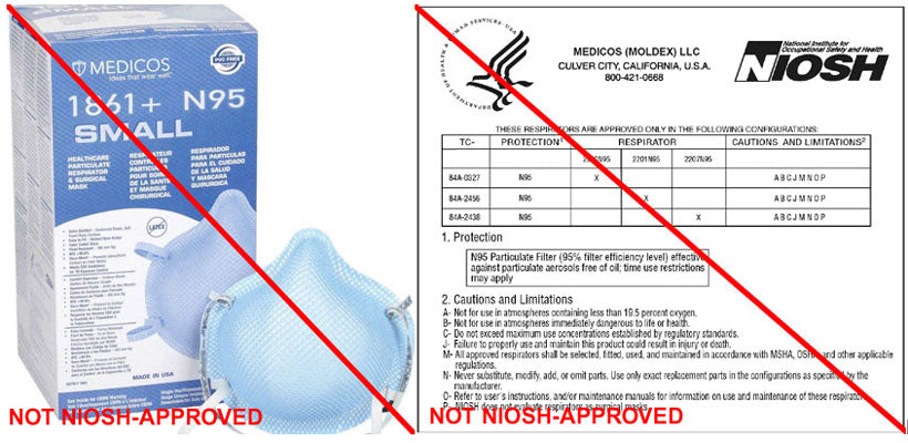 Counterfeit Respirators / Misrepresentation of NIOSH-Approval