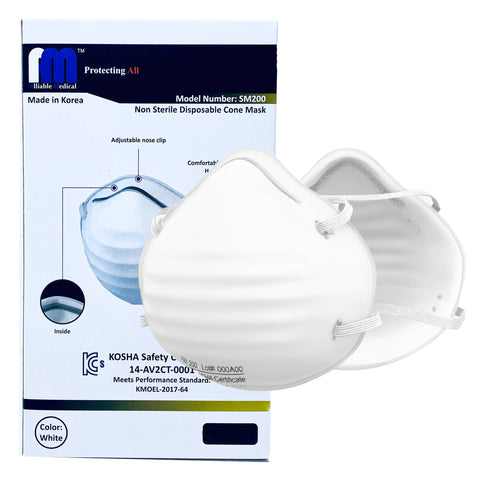 SM Series N95 Comparable Cup Respirator